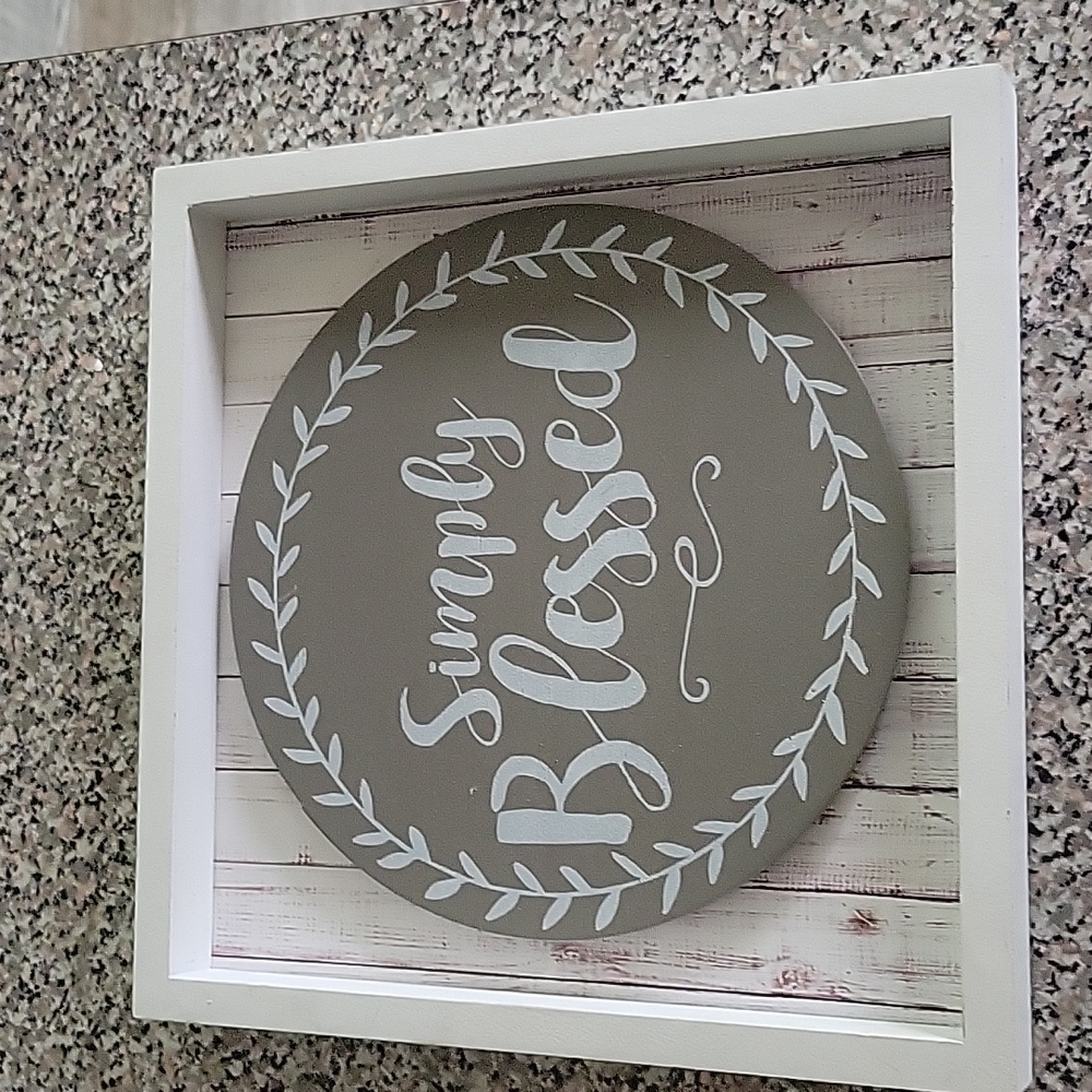 Blessed sign